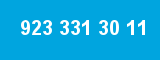 923 331 30 11 923 331 30 11